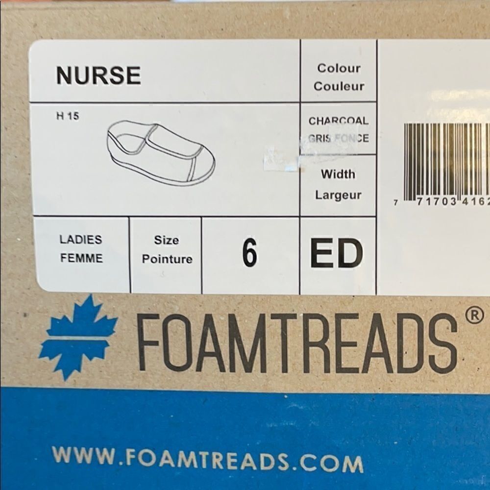 FOAMTREADS WASHABLE HOUSE SHOES.  SIZE 6… - Picture 7 of 8